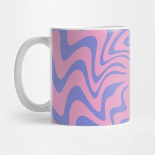 Retro Sun Vintage 70s Pink and Purple Mug